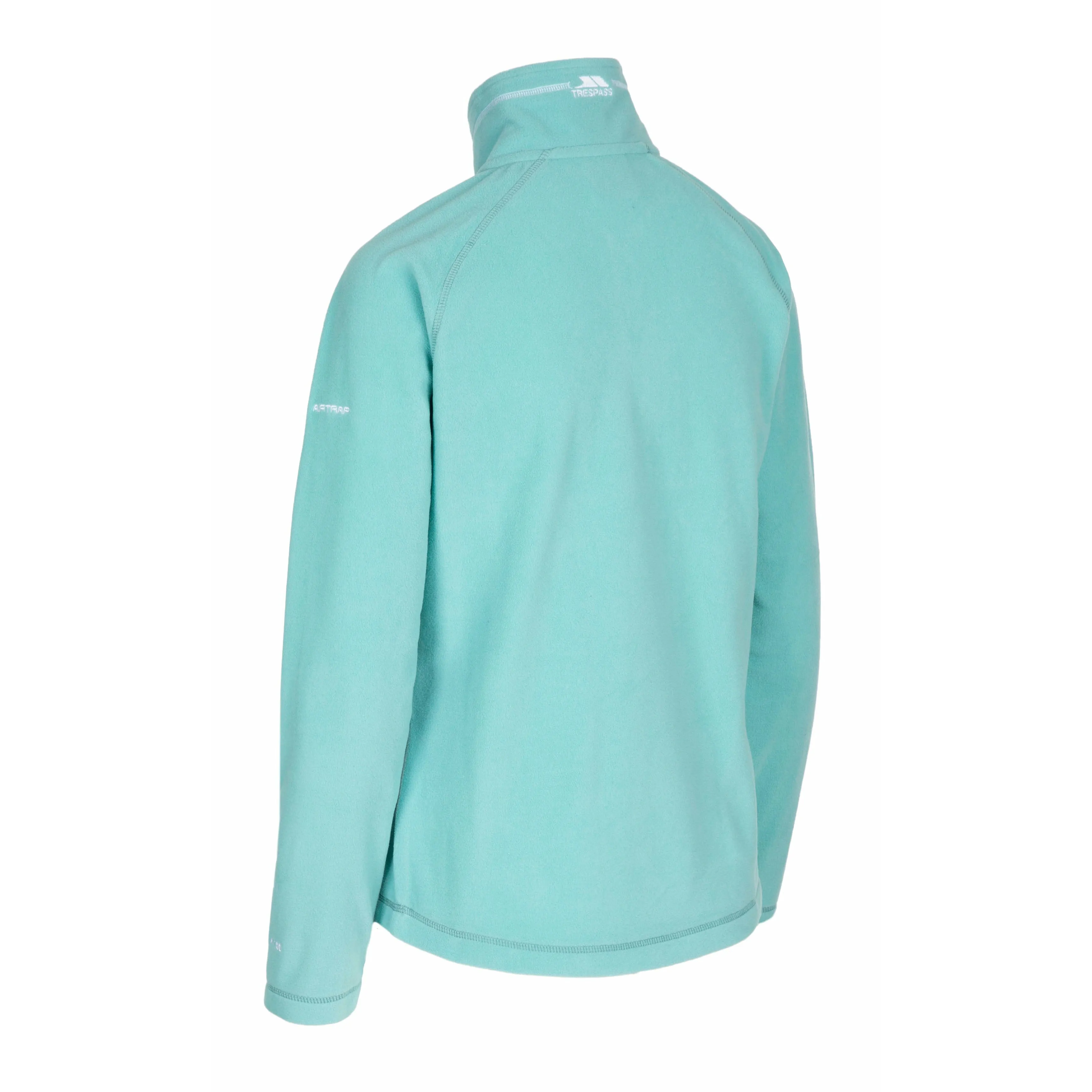 Skylar Women's Half Zip Fleece Top in Aquamarine
