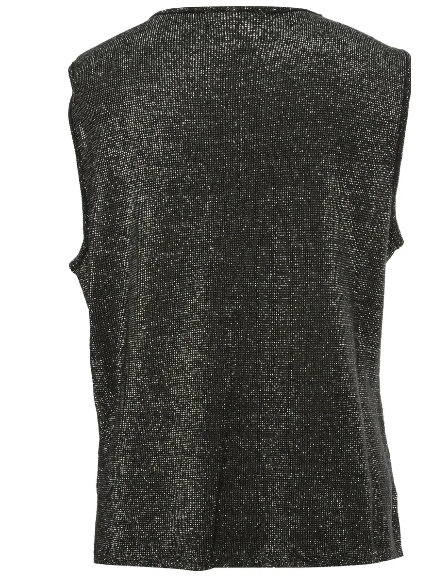 Sleeveless Jumper - L