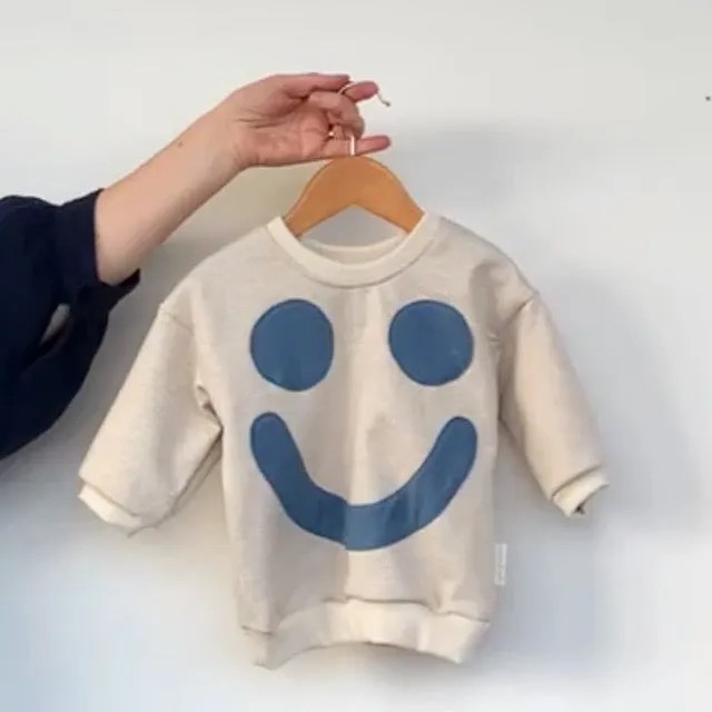 SMILEY FACE baggy jumper