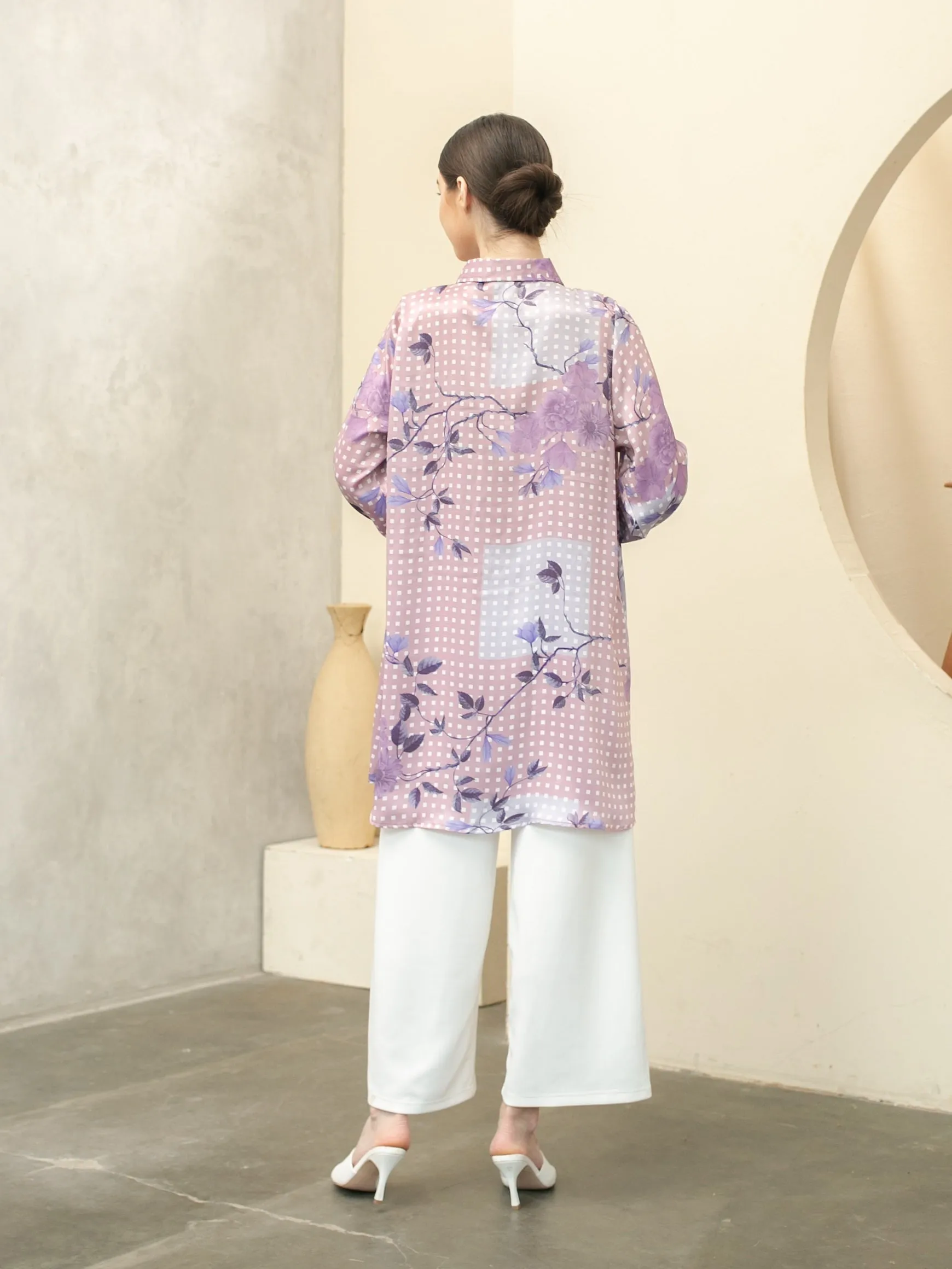 Soera Satin Tunic Shirt