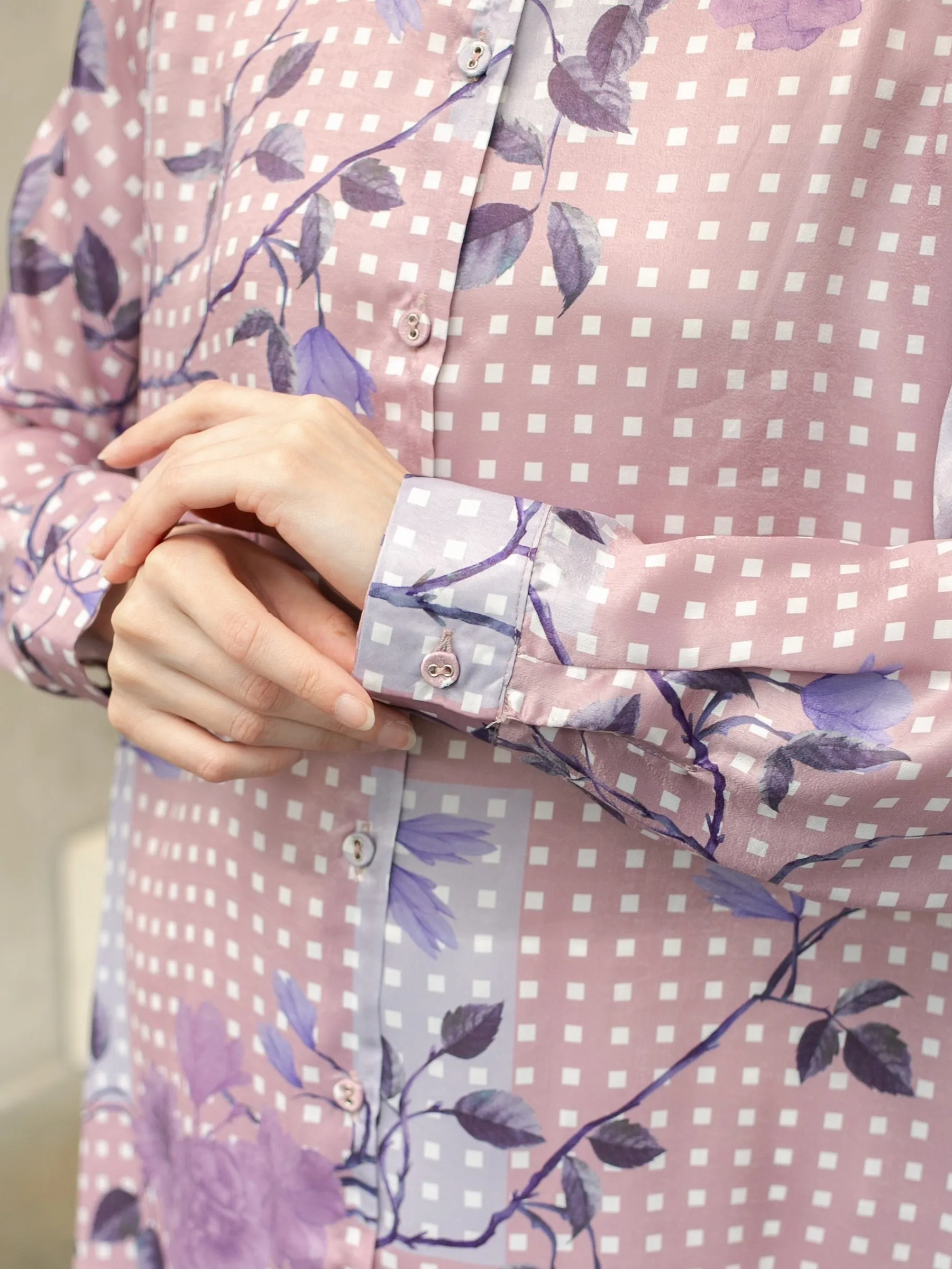 Soera Satin Tunic Shirt