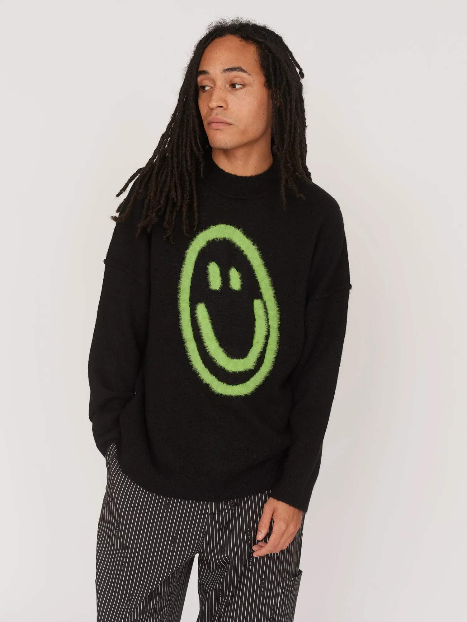 Spray Smile Reversible Knit Jumper