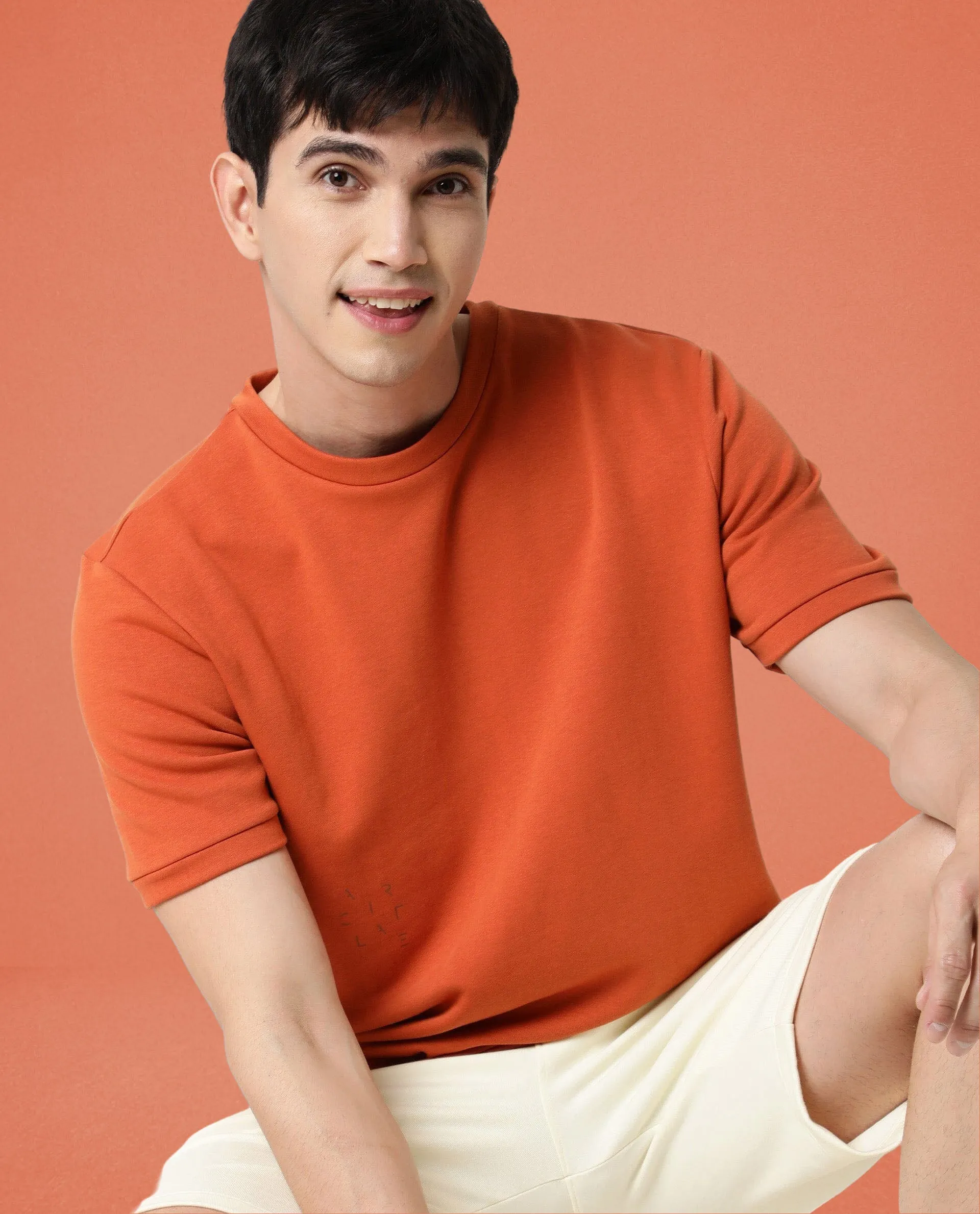 Sweat Tee Tangy Orange Men