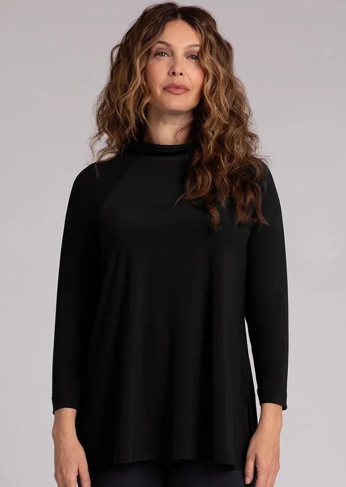 Sympli - Svelte Funnel Neck Tunic