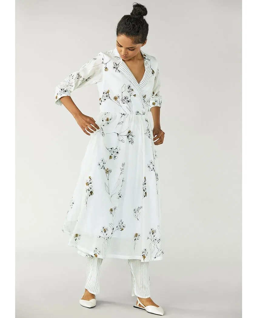 Trench Collar Dress