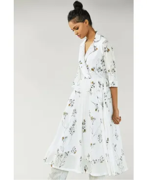 Trench Collar Dress