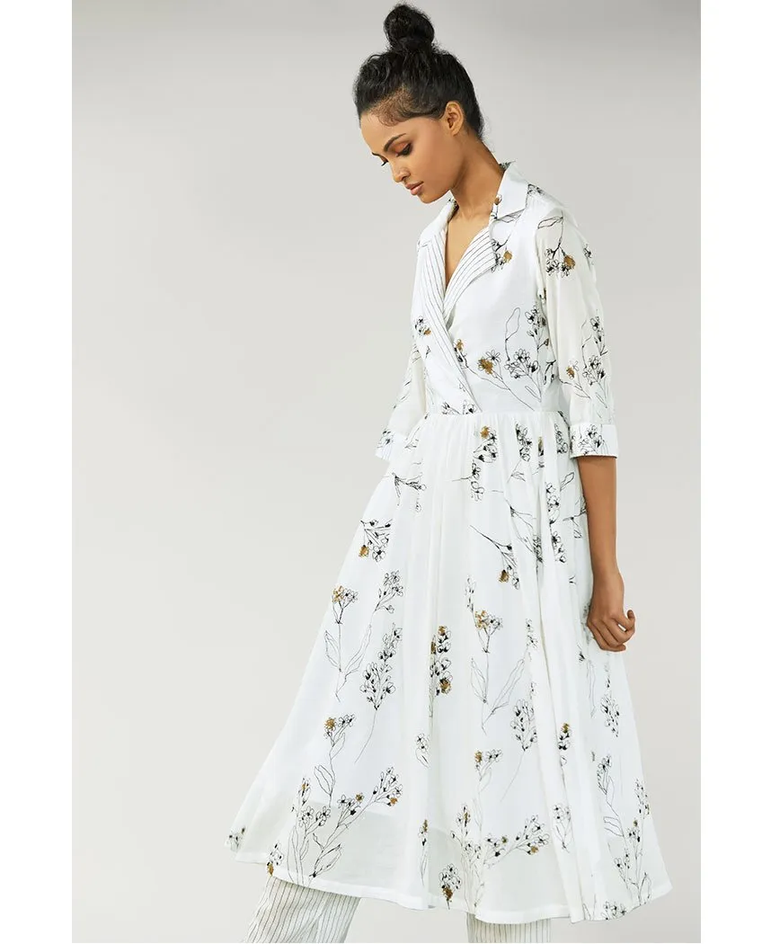 Trench Collar Dress