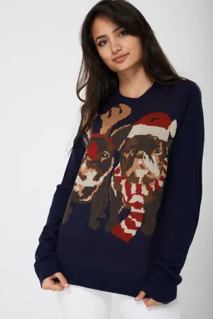 Unisex Christmas Sweater Ex Brand