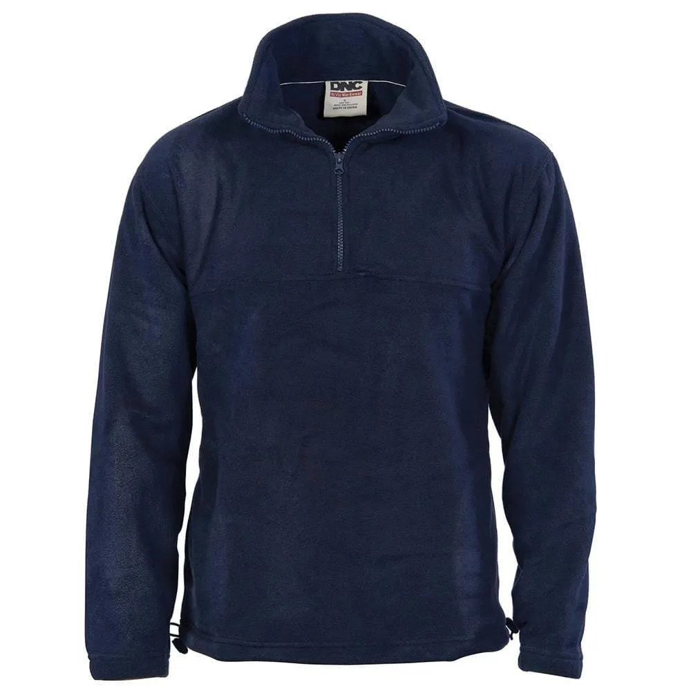Unisex Half Zip Fleece Jumper