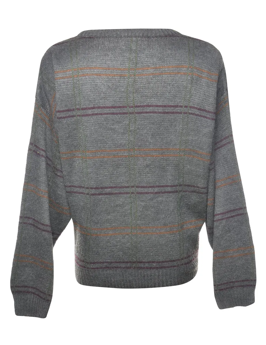 Van Heusen Striped Jumper - L