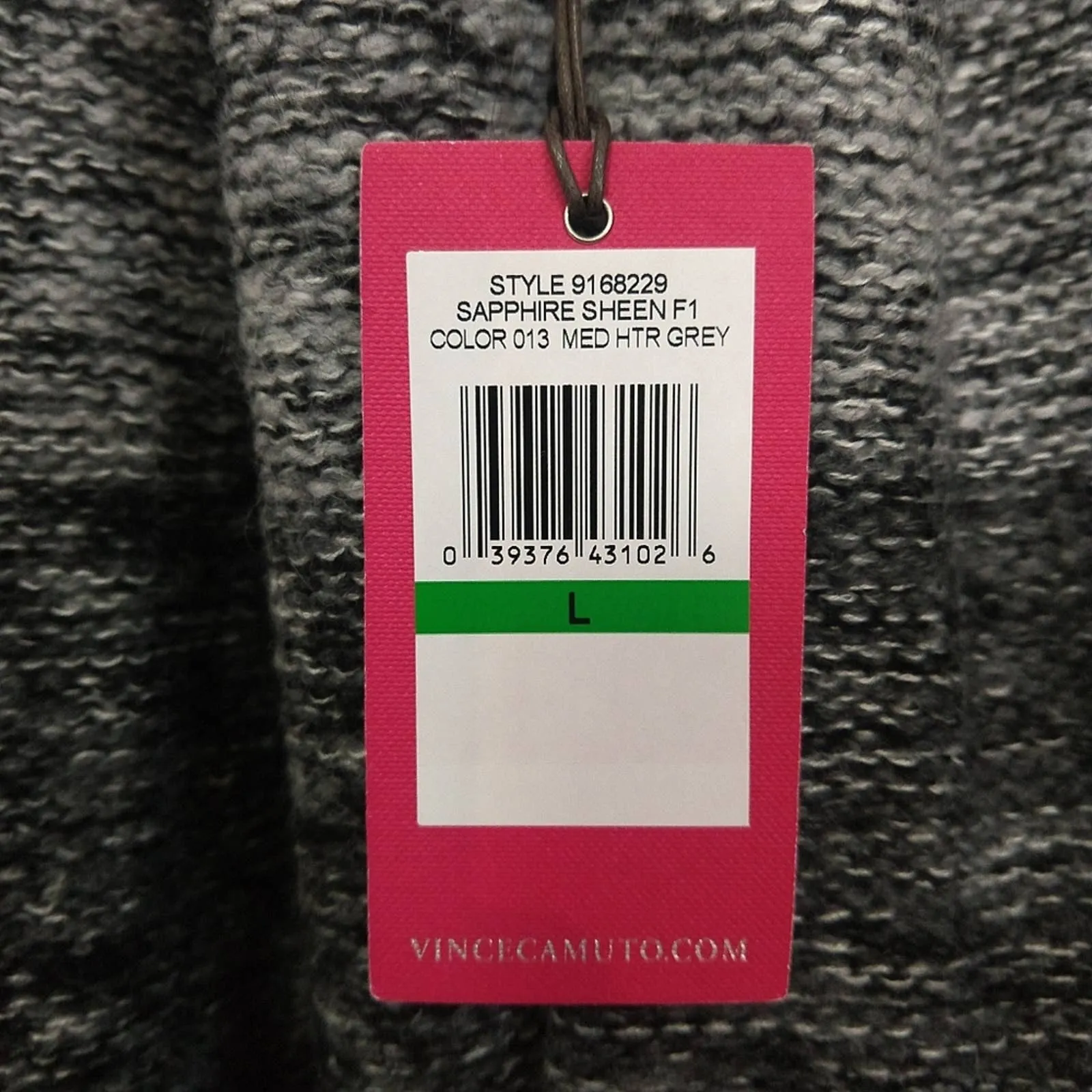 Vince Camuto Bubble Sleeve Ombre Sweater Oversize Large