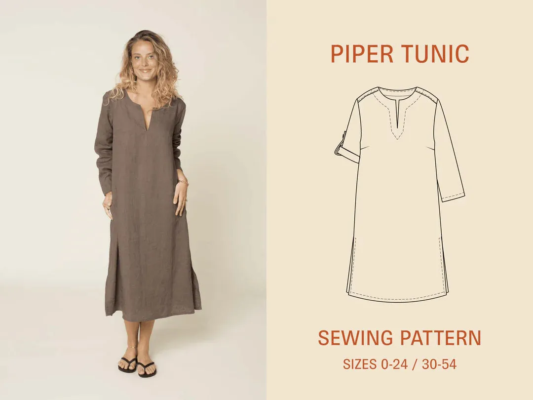 Wardrobe by Me - Piper Tunic Sewing Pattern