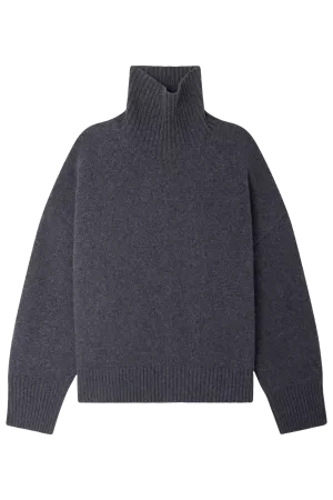 William Relaxed-fit Turtle-neck Merino-wool Jumper