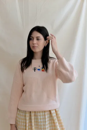 x Ulrike Lea Moormann collab MOA jumper light
