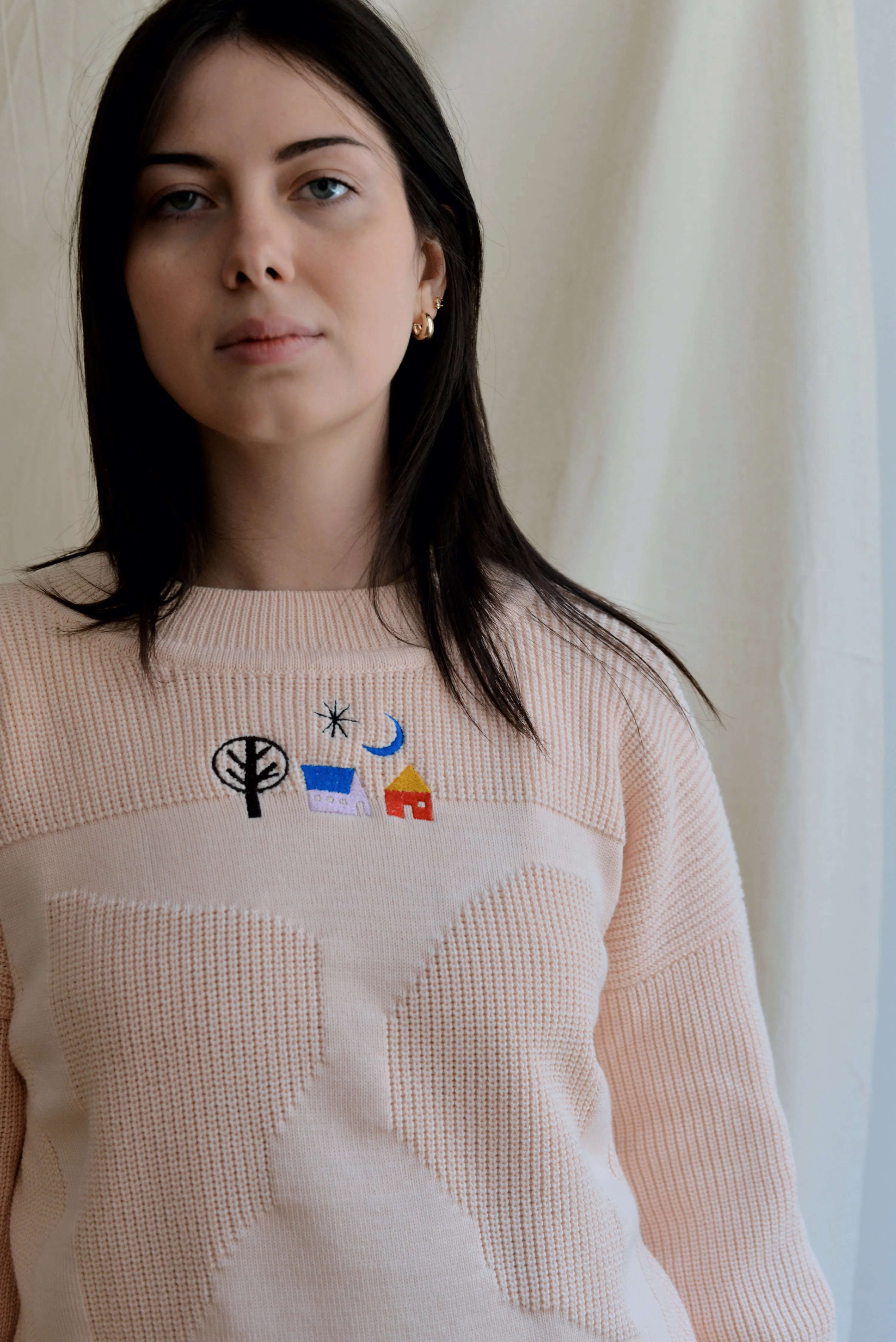 x Ulrike Lea Moormann collab MOA jumper light